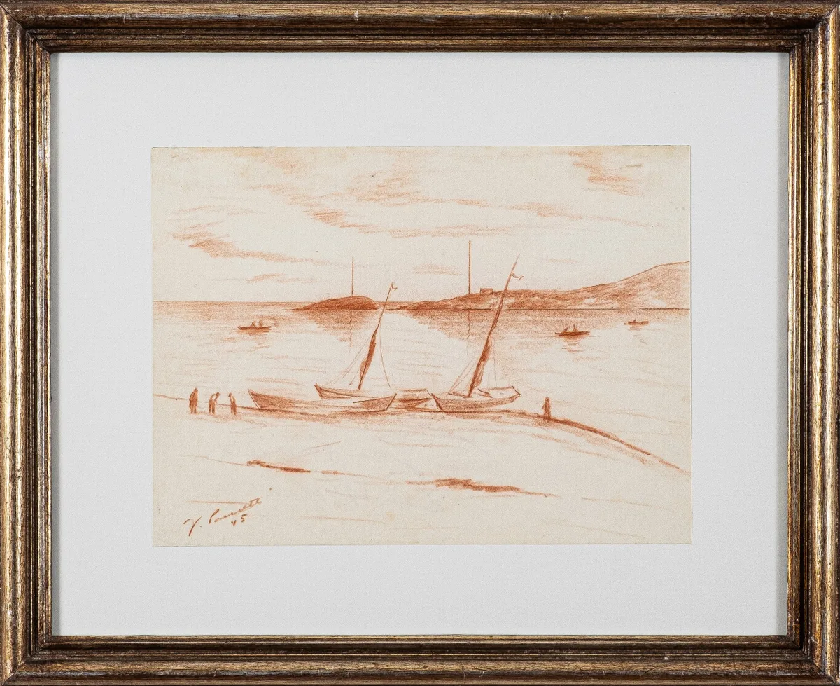 Marinha e pescadores — José Pancetti