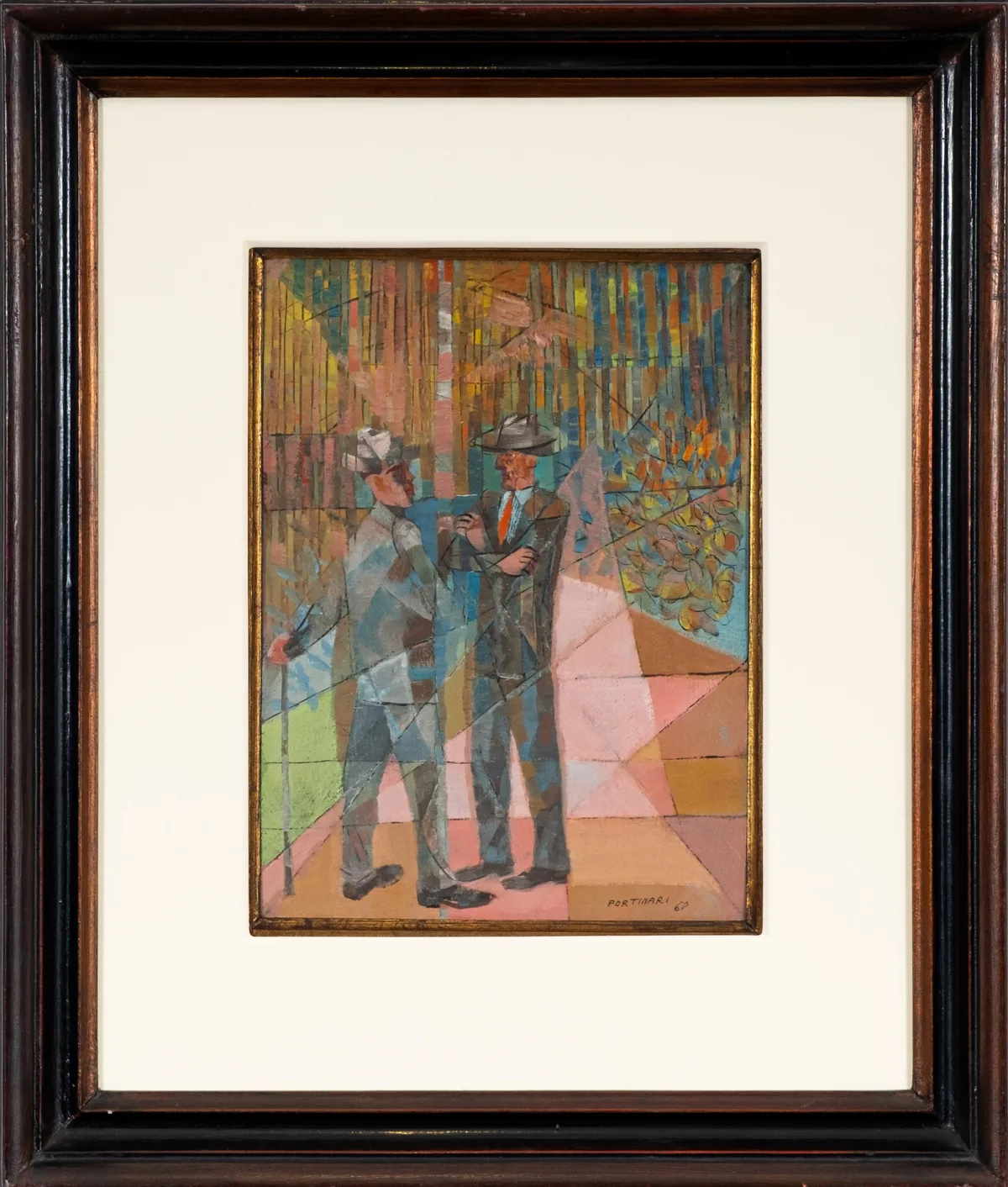 No Bosque — Cândido Portinari