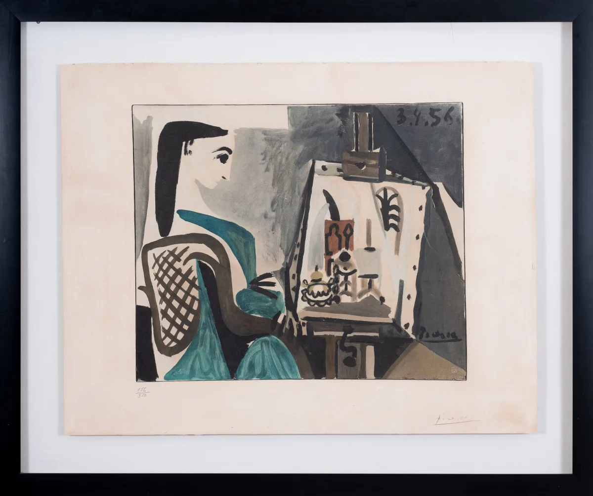 Femme dans l'atelier — Pablo Picasso