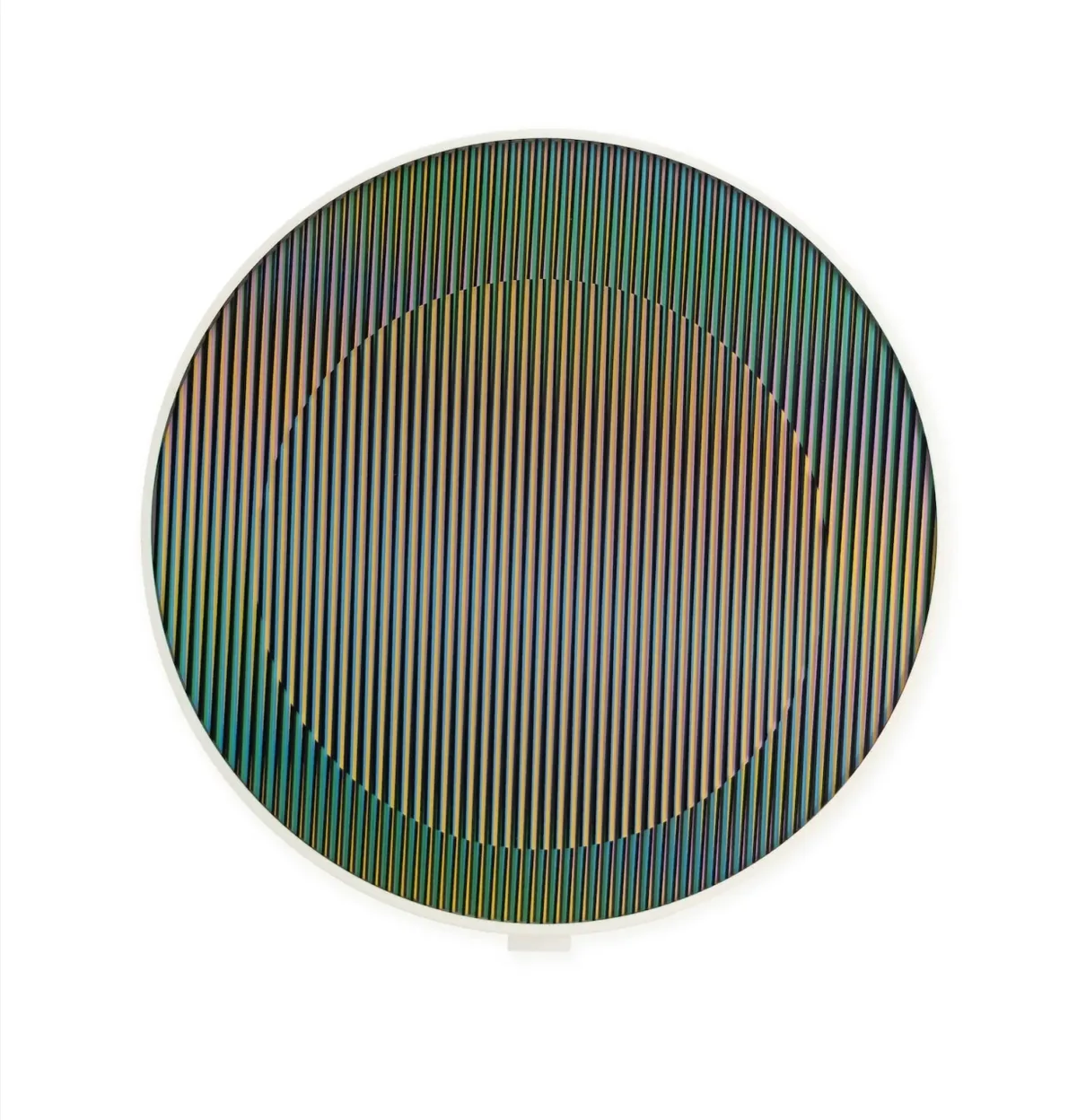 Cromointerférence manipulable e circulaire — Carlos Cruz-Díez