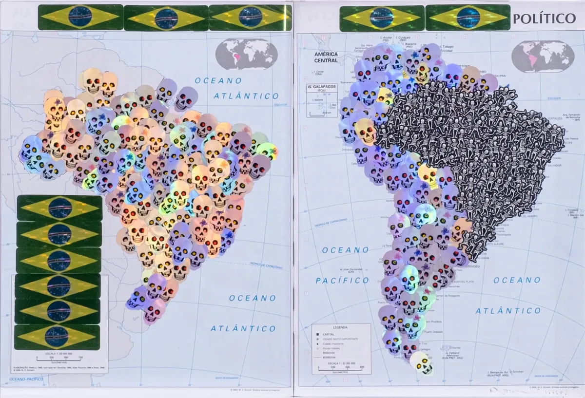 Atlas, da série Right you are, If you think you are — Nelson Leirner