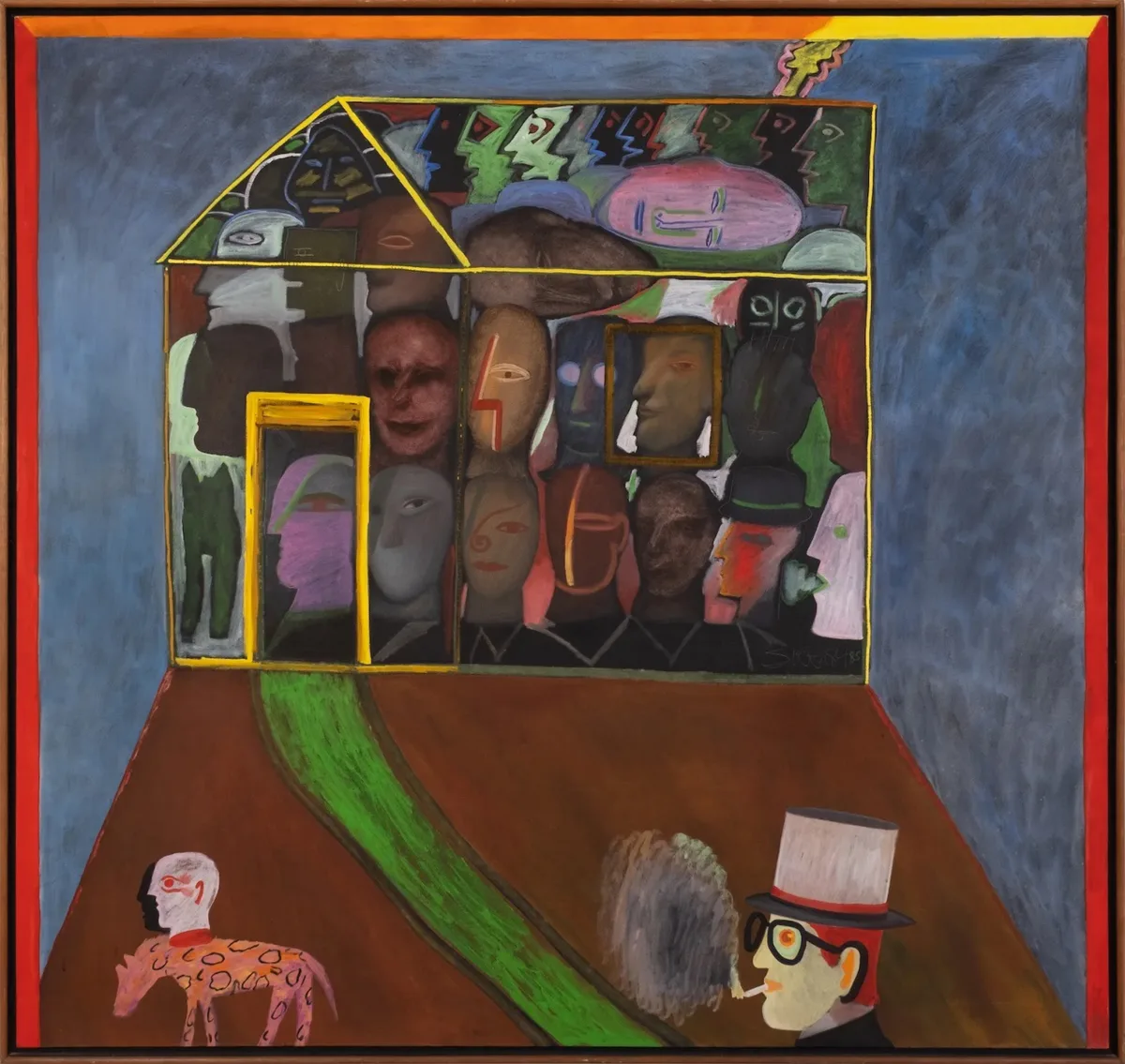 170 x 180 cm — óleo sobre tela