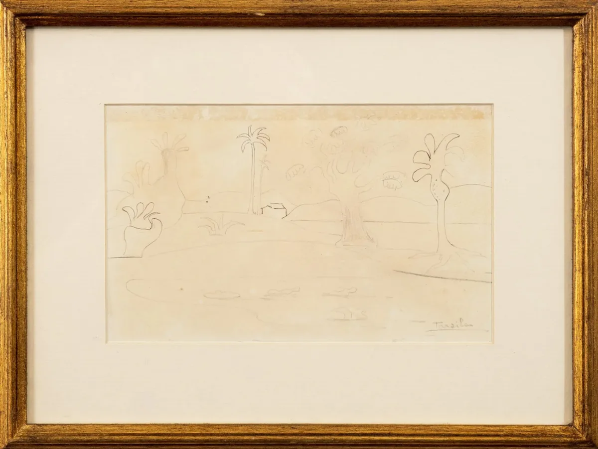 Sem título, série Antropofagia — Tarsila do Amaral